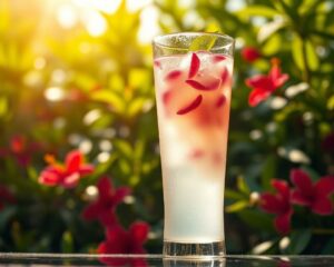 Água de Coco com Hibisco
