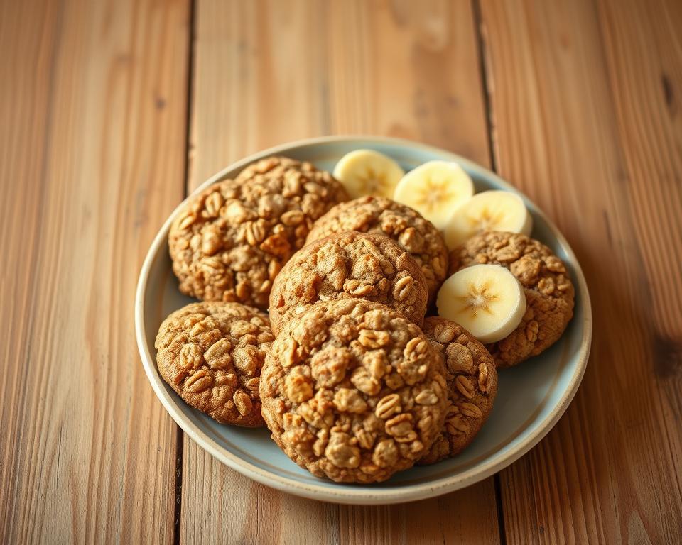 Biscoito de Aveia com Banana Biscoito de Aveia com Banana