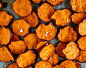 Chips de Batata-Doce no Forno