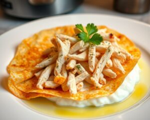 Crepioca de Frango com Cottage