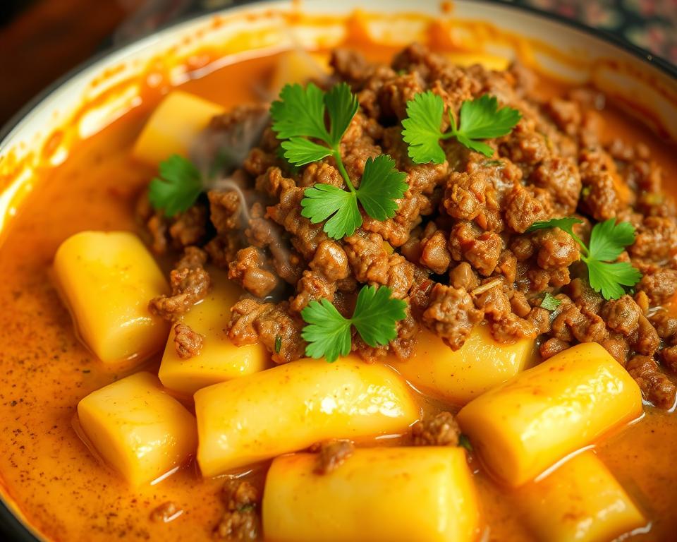 Escondidinho de Mandioquinha com Carne Moída Escondidinho de Mandioquinha com Carne Moída