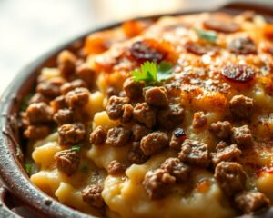 Escondidinho de Mandioquinha com Carne Moída