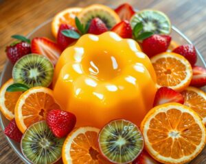 Gelatina Natural com Frutas