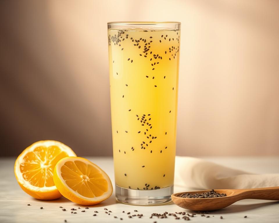 Limonada com Semente de Chia Limonada com Semente de Chia