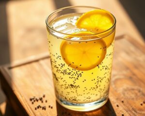 Limonada com Semente de Chia