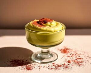 Mousse de Abacate com Cacau