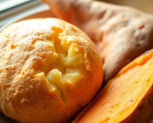 Pão de Queijo Fit com Batata Doce