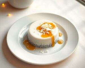 Pudim de Chia com Leite de Coco