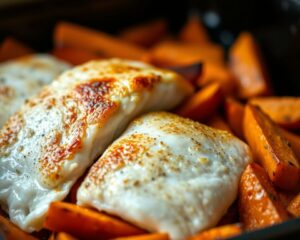 Tilápia ao Forno com Batata-Doce