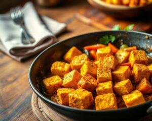 Tofu Mexido com Cúrcuma