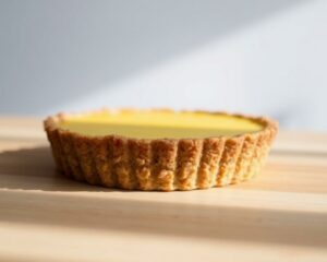 Torta de Limão com Base de Aveia