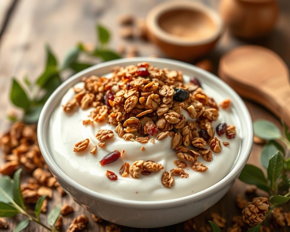 benefícios do iogurte natural com granola caseira benefícios do iogurte natural com granola caseira