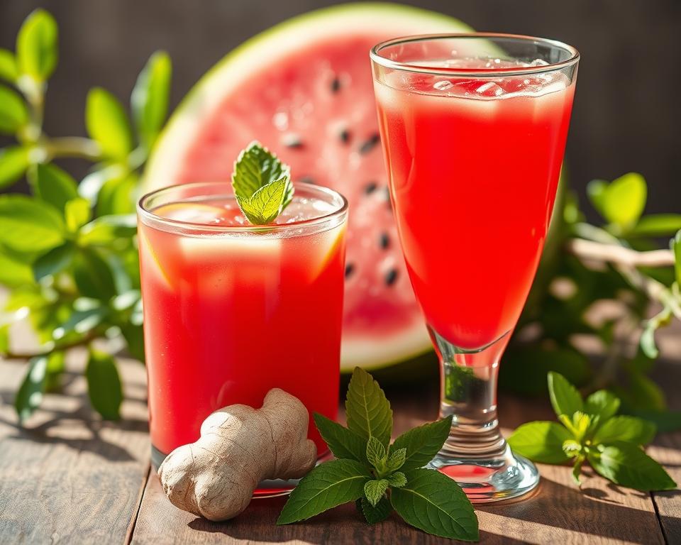 benefícios do suco de melancia com gengibre benefícios do suco de melancia com gengibre