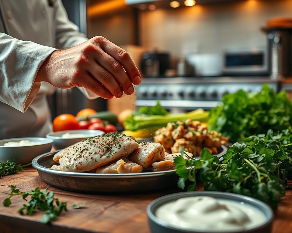 cozinhar frango