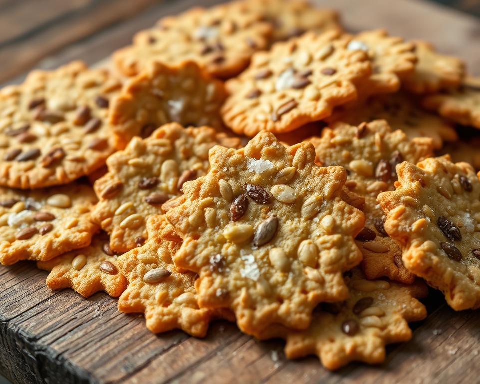 crackers crocantes