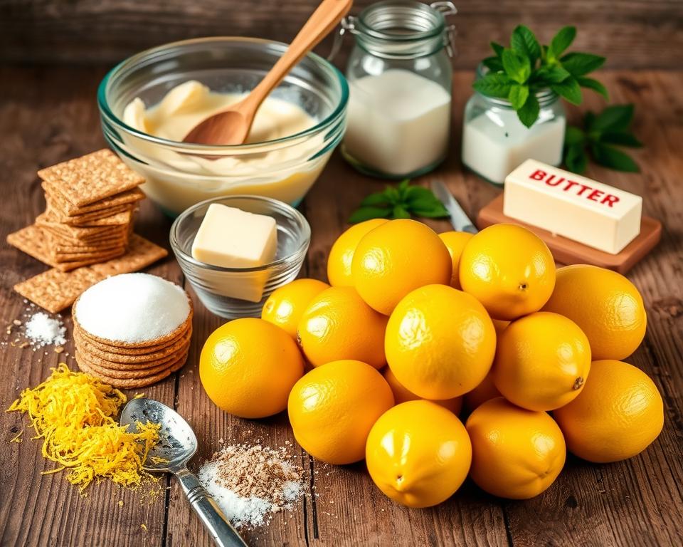 ingredientes para torta de limão ingredientes para torta de limão