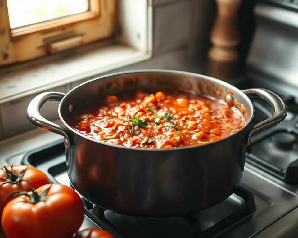 molho de tomate caseiro