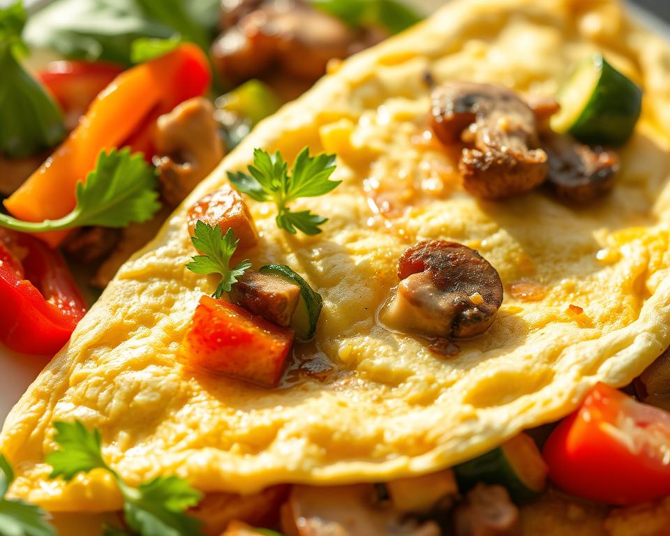 omelete de claras com legumes omelete de claras com legumes