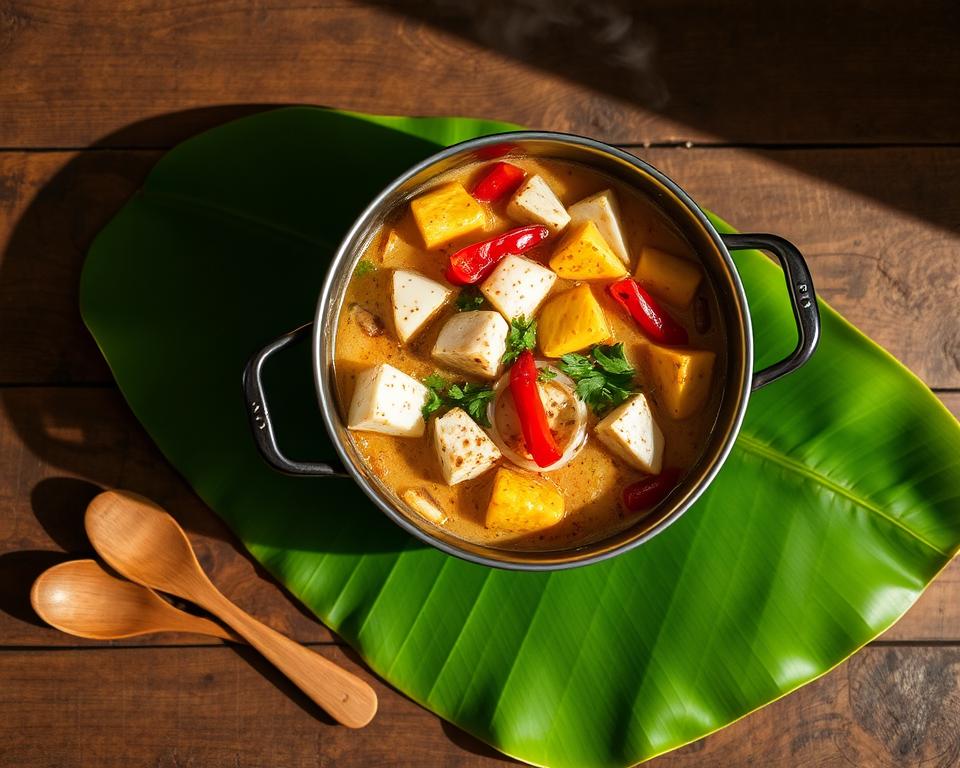 preparo de moqueca