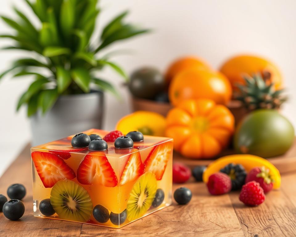 receita de gelatina natural