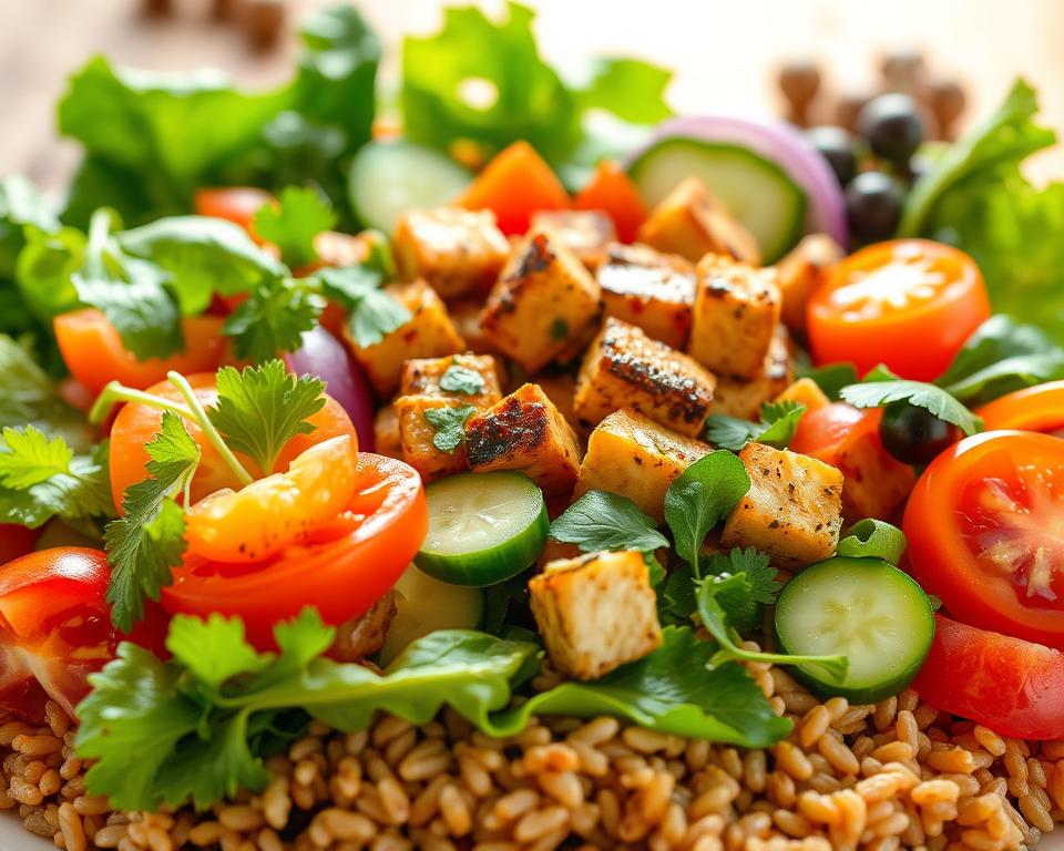 salada vegetariana