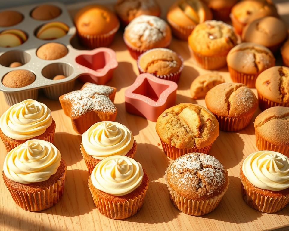 variações do muffin